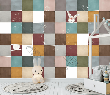 3D Colorful Square Bubble 1458 Wallpaper AJ Wallpaper 2 