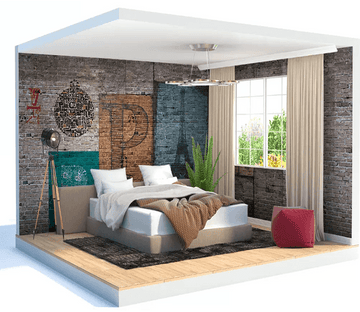 3D Wall Painting Tower 268 Wallpaper AJ Wallpaper 2 