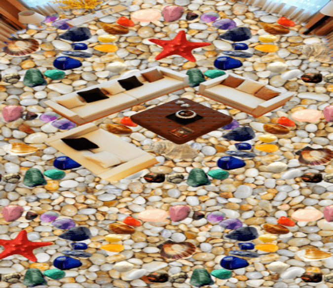3D Small Starfish 303 Floor Mural Wallpaper AJ Wallpaper 2 