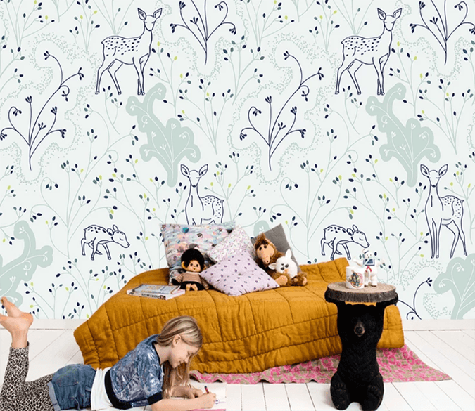 3D Painting Fawn 862 Wallpaper AJ Wallpaper 2 