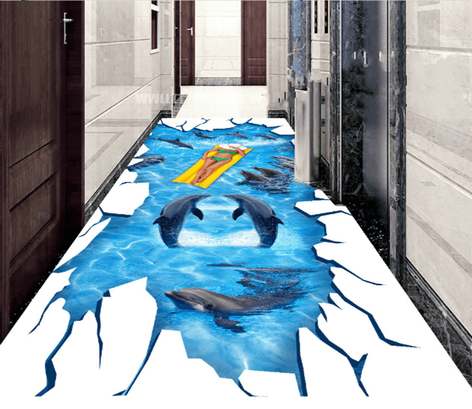 3D Maritime 210 Floor Mural Wallpaper AJ Wallpaper 2 
