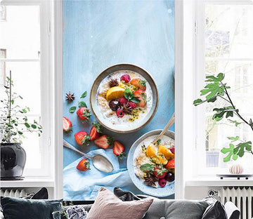 3D Strawberry Bowl 012 Wallpaper AJ Wallpaper 