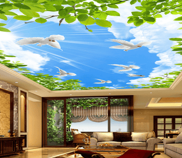 Green Leaf Sunlight 148 Wallpaper AJ Wallpaper 