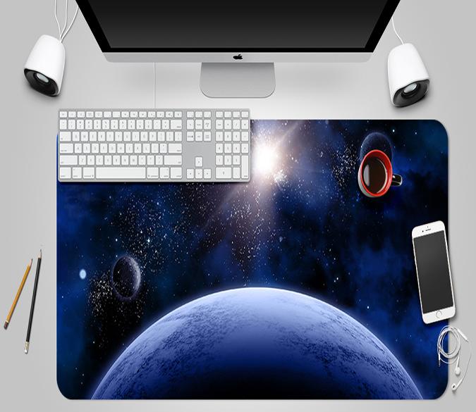 3D Planet Stars 027 Desk Mat Mat AJ Creativity Home 