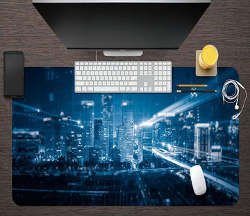 3D Building Glass 109 Desk Mat Mat AJ Creativity Home 