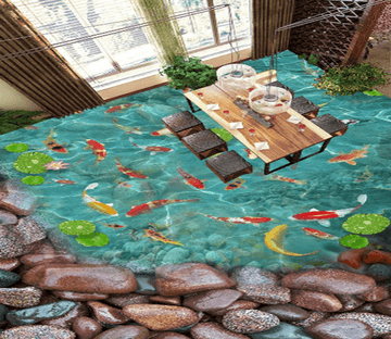 3D Splashing 138 Floor Mural Wallpaper AJ Wallpaper 2 