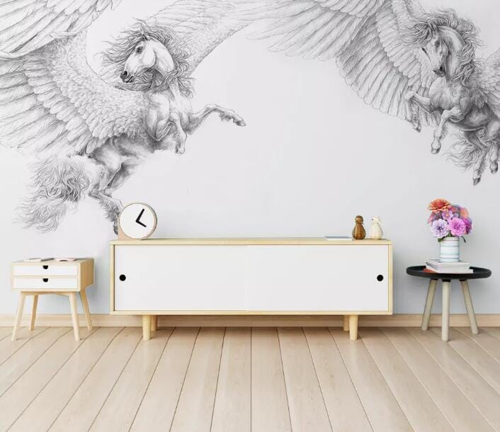 3D Pegasus 1690 Wall Murals Wallpaper AJ Wallpaper 2 