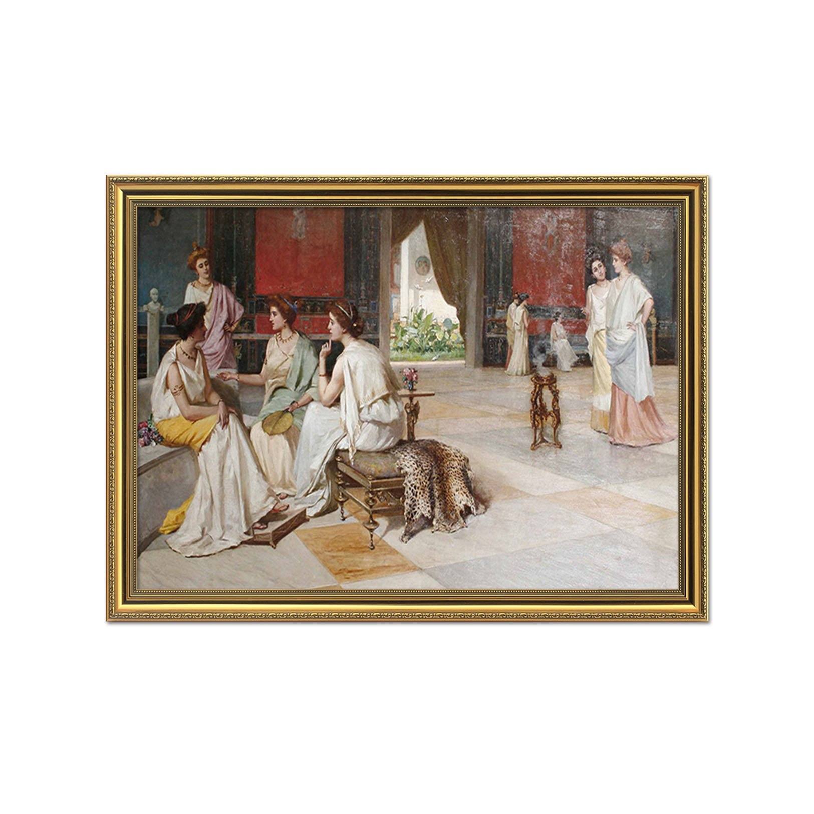 3D A Show 124 Fake Framed Print Painting Wallpaper AJ Creativity Home 