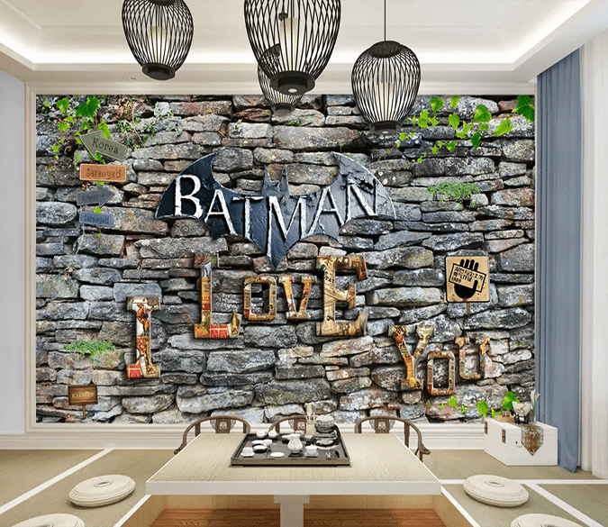 3D Confession Wall Bat 137 Wallpaper AJ Wallpaper 2 