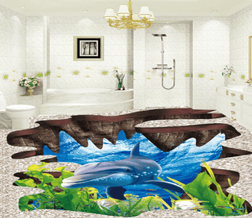 3D Seaweed 186 Floor Mural Wallpaper AJ Wallpaper 2 
