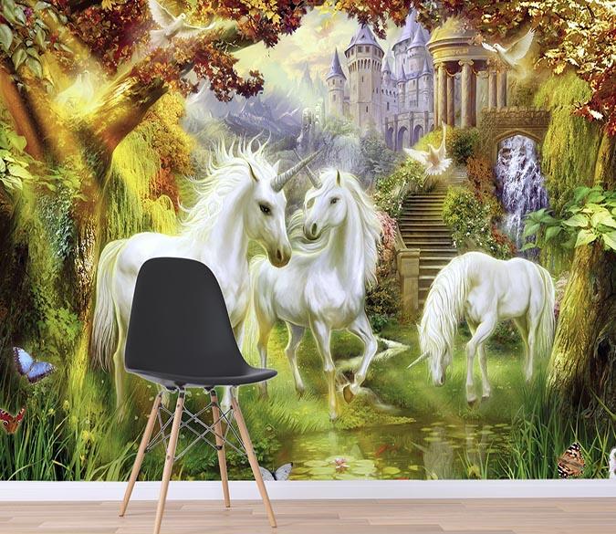 3D Beautiful Unicorn 111 Wallpaper AJ Wallpaper 