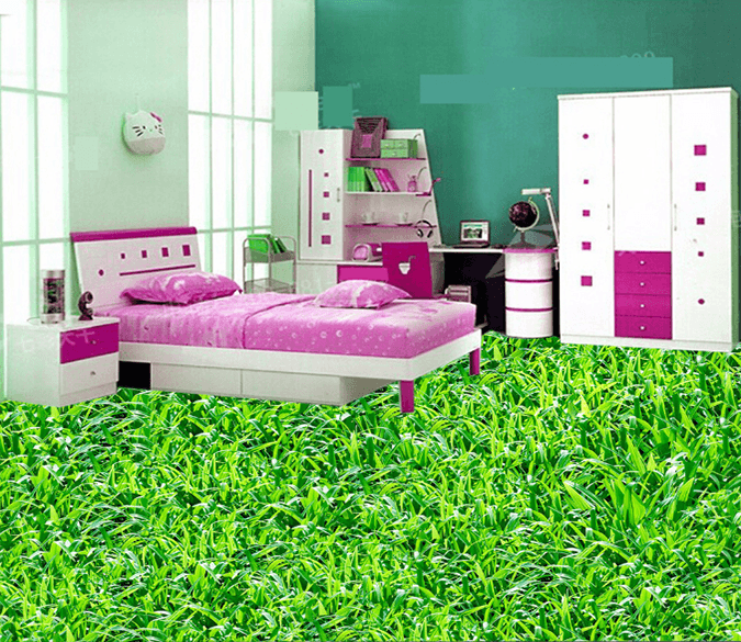 3D Grass 189 Floor Mural Wallpaper AJ Wallpaper 2 