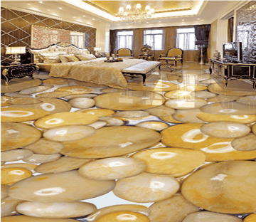 3D Round Jade 024 Floor Mural Wallpaper AJ Wallpaper 2 