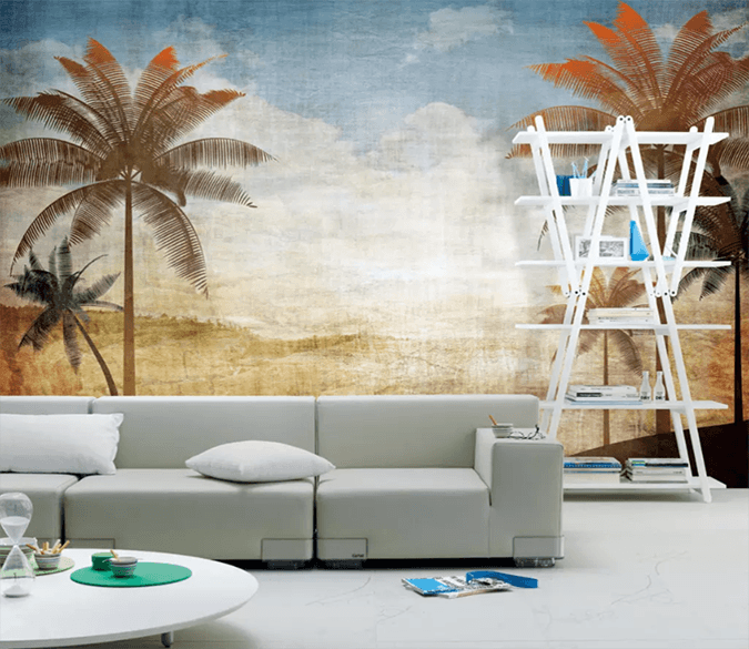 3D Coconut Tree 1422 Wallpaper AJ Wallpaper 2 
