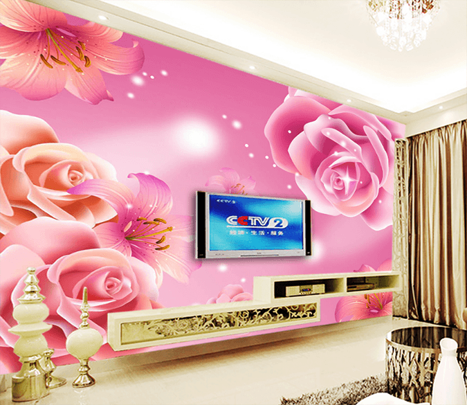 3D Big Flower 576 Wallpaper AJ Wallpaper 