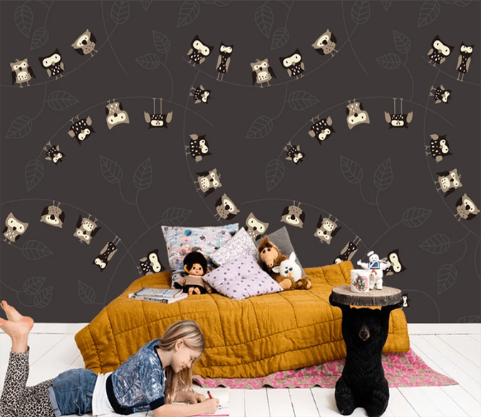 3D Cute Cartoon Owl 897 Wallpaper AJ Wallpaper 2 