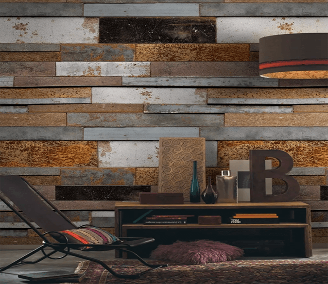 3D Iron Wall 1271 Wallpaper AJ Wallpaper 2 