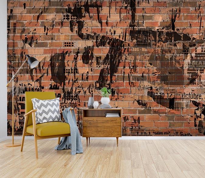 3D Red Wall 108 Wallpaper AJ Wallpaper 