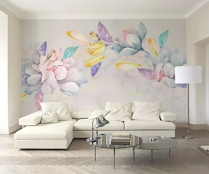 3D Colour Flower 935 Wall Murals Wallpaper AJ Wallpaper 2 