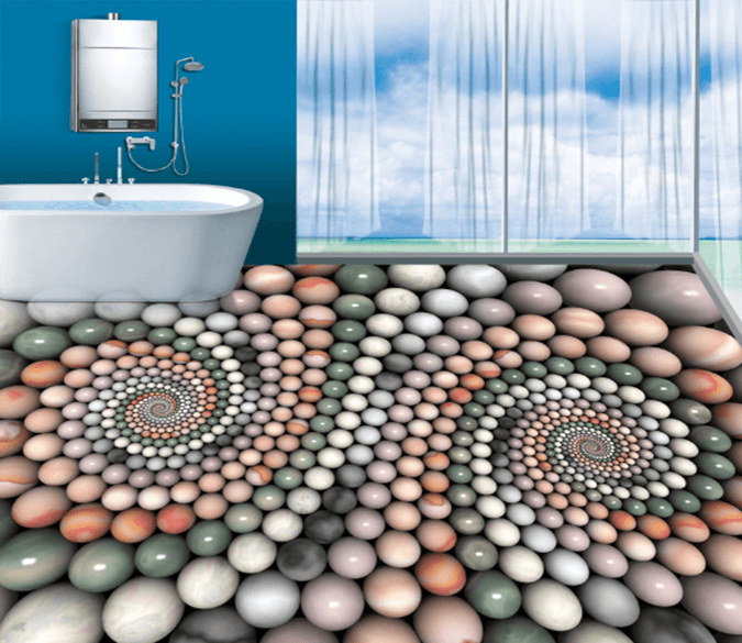 3D Various Sizes 055 Floor Mural Wallpaper AJ Wallpaper 2 