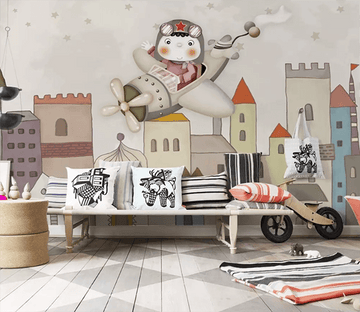 3D Airplane Kid 1272 Wallpaper AJ Wallpaper 2 