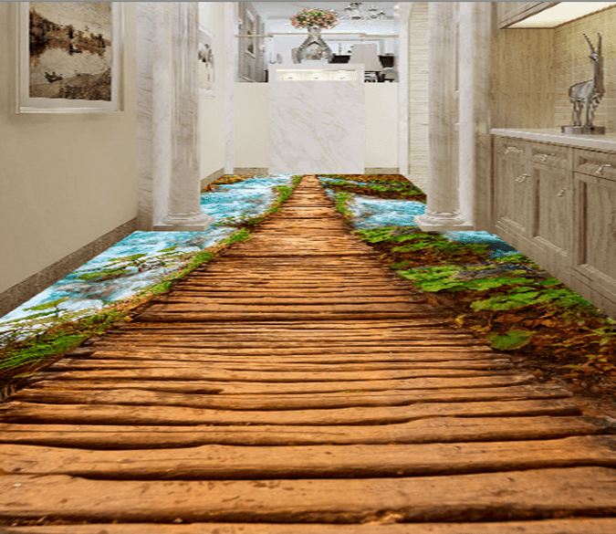 3D Trail 316 Floor Mural Wallpaper AJ Wallpaper 2 