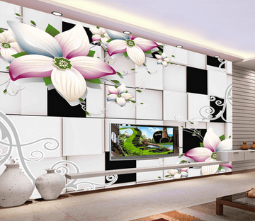 3D Three-Dimensional Wall 384 Wallpaper AJ Wallpaper 