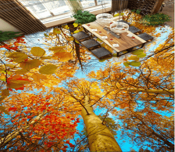 3D Maple 378 Floor Mural Wallpaper AJ Wallpaper 2 