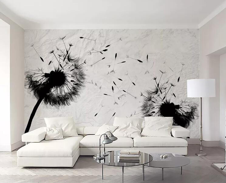 3D Dandelion 1186 Wall Murals Wallpaper AJ Wallpaper 2 