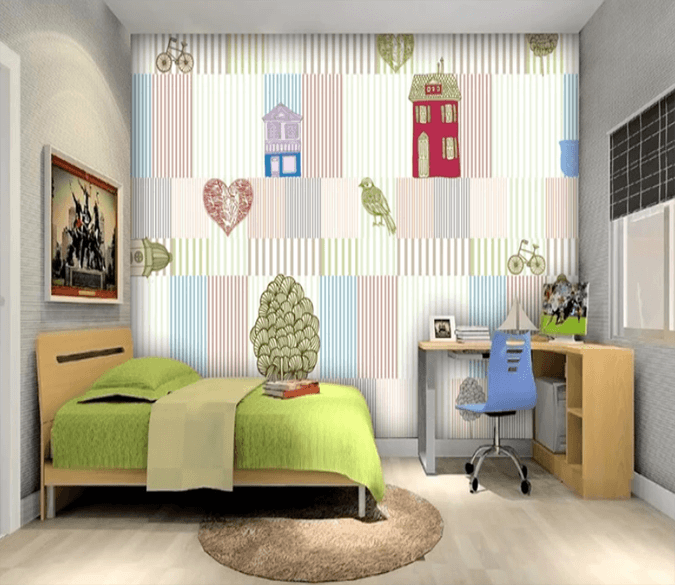 3D House Tree Bird 960 Wallpaper AJ Wallpaper 2 