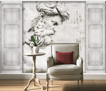 3D Staring White Beard 1008 Wallpaper AJ Wallpaper 2 