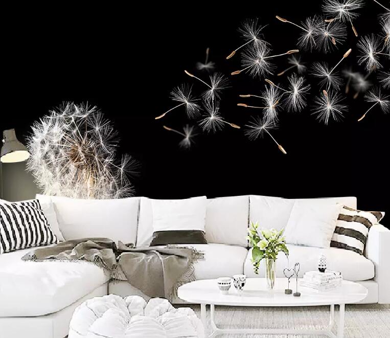 3D Dandelion 1004 Wall Murals Wallpaper AJ Wallpaper 2 