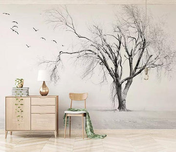 3D Tree Bird 028 Wallpaper AJ Wallpaper 