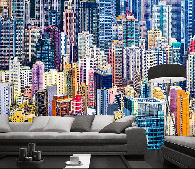 3D City Building 083 Wallpaper AJ Wallpaper 