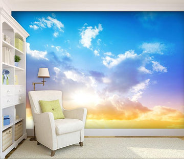 3D Blue Sky Sunshine 765 Wallpaper AJ Wallpaper 