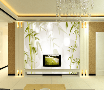 3D Bamboo Shadow 009 Wallpaper AJ Wallpaper 