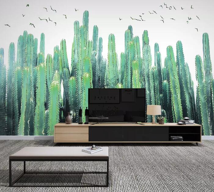 3D Cactus Castle 831 Wall Murals Wallpaper AJ Wallpaper 2 