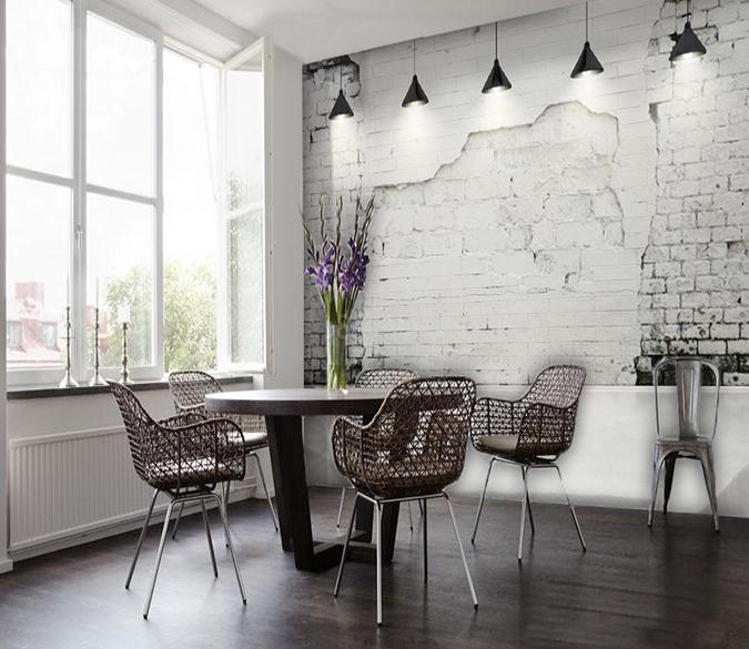 3D Light Brick 042 Wallpaper AJ Wallpaper 