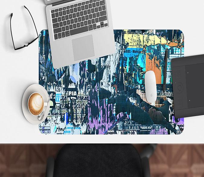 3D Painted Wall 014 Desk Mat Mat AJ Creativity Home 