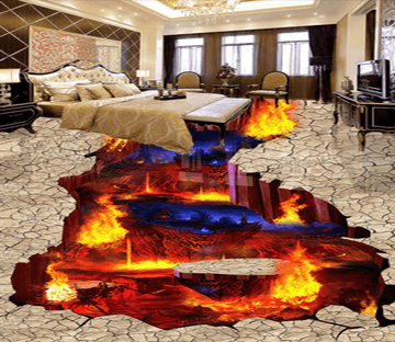3D Combustion 059 Floor Mural Wallpaper AJ Wallpaper 2 