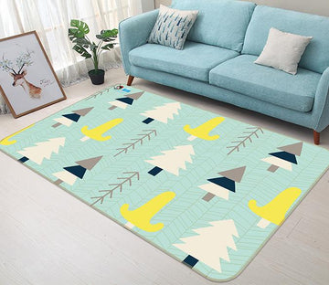 3D Tree Pattern 069 Non Slip Rug Mat Mat AJ Creativity Home 