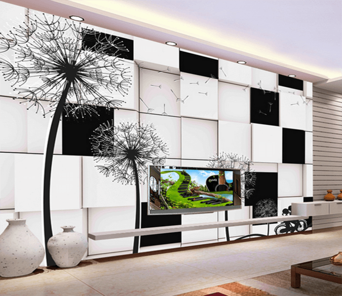 3D Big Dandelion 392 Wallpaper AJ Wallpaper 