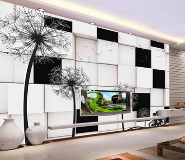 3D Big Dandelion 392 Wallpaper AJ Wallpaper 