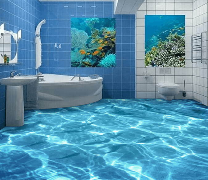 3D Sunlight Flooding 183 Floor Mural Wallpaper AJ Wallpaper 2 