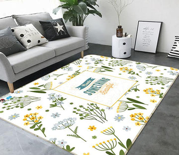 3D Small Flower 331 Non Slip Rug Mat Mat AJ Creativity Home 