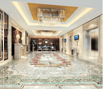 3D White Brick 069 Floor Mural Wallpaper AJ Wallpaper 2 