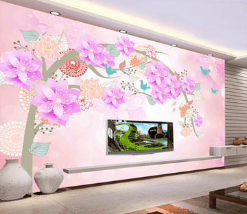 3D Colorful Flower Stars 353 Wallpaper AJ Wallpaper 