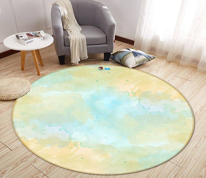 3D Stone Pattern 181 Round Non Slip Rug Mat Mat AJ Creativity Home 