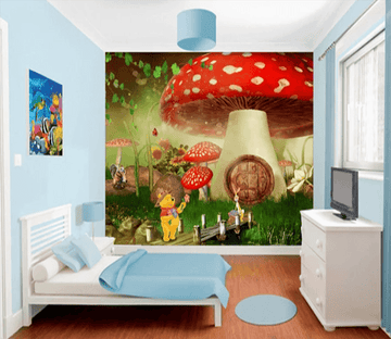 3D Red Mushroom 748 Wallpaper AJ Wallpaper 2 