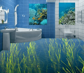 3D Seaweed 167 Floor Mural Wallpaper AJ Wallpaper 2 